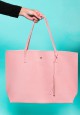 LEATHER BAG IN PINK